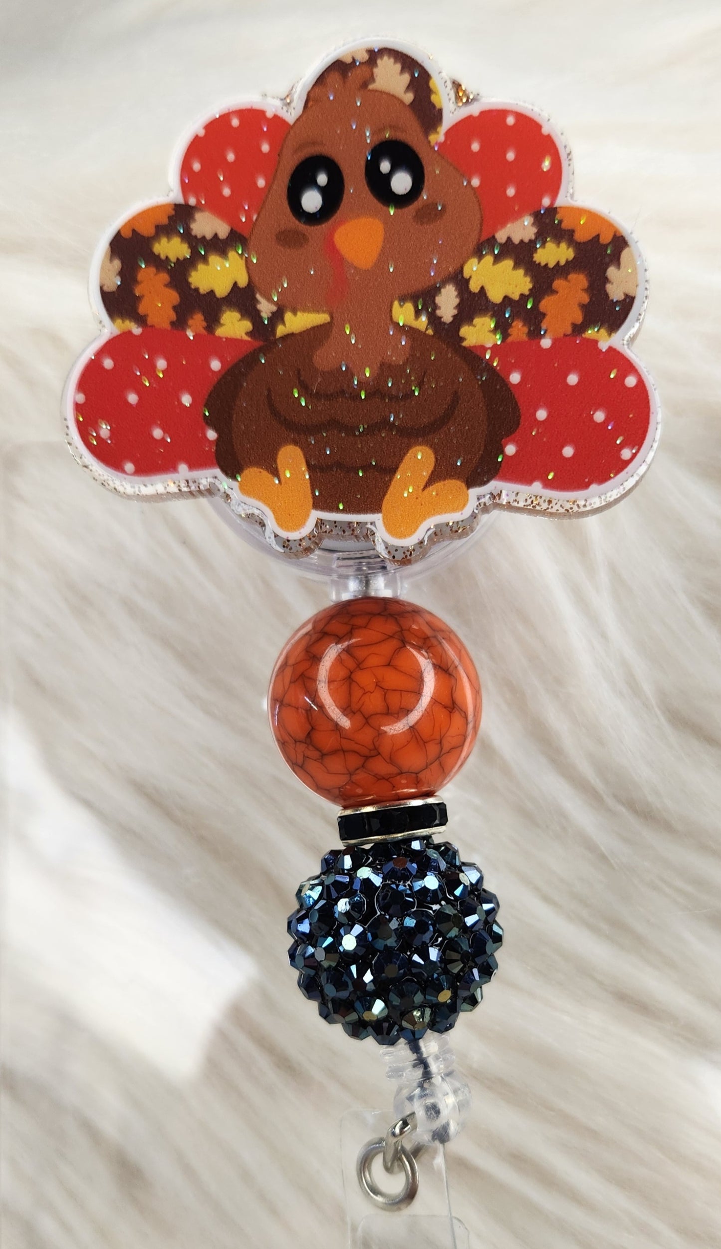Turkey #2 Badge Reel Face
