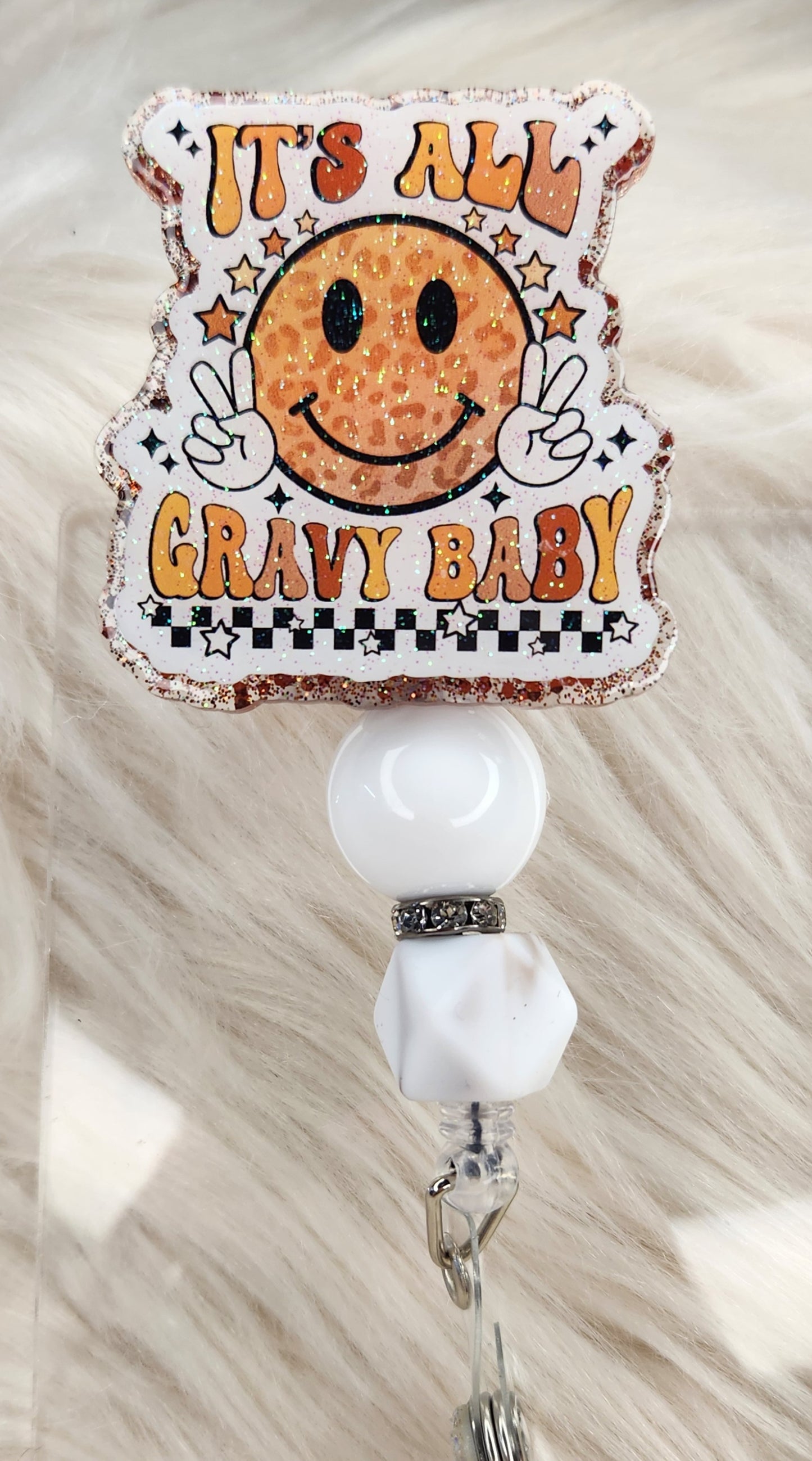 It's All Gravy Badge Reel Face