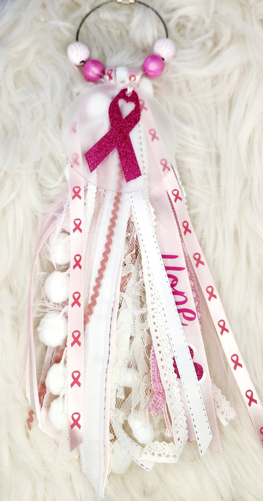 Breast Cancer Bag Tassel