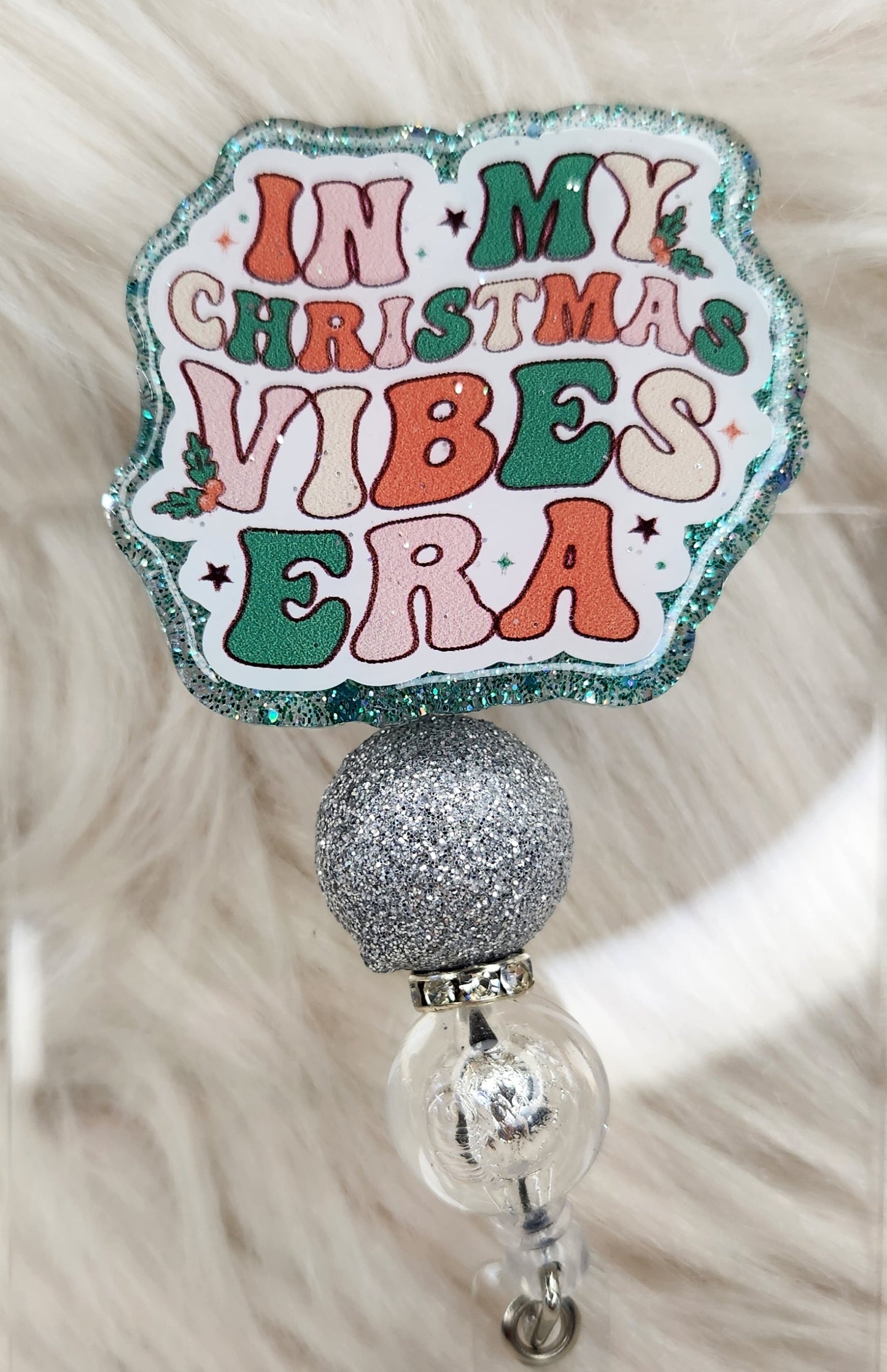 Christmas Vibes Era Badge Reel Face