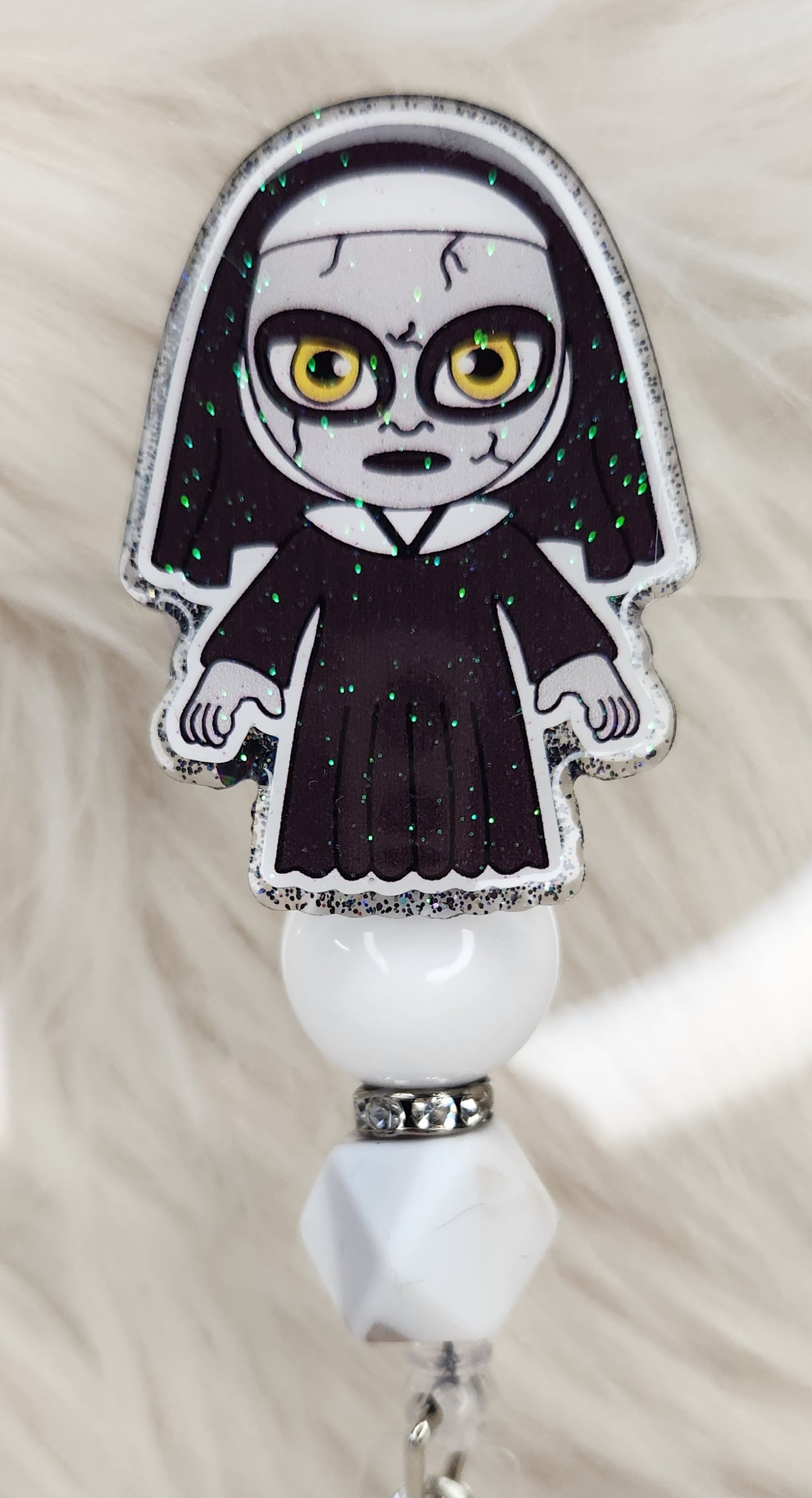 The Nun Badge Reel Face