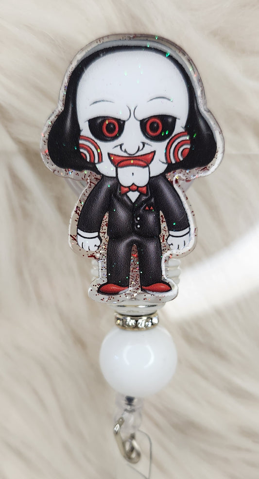 Jigsaw Badge Reel Face