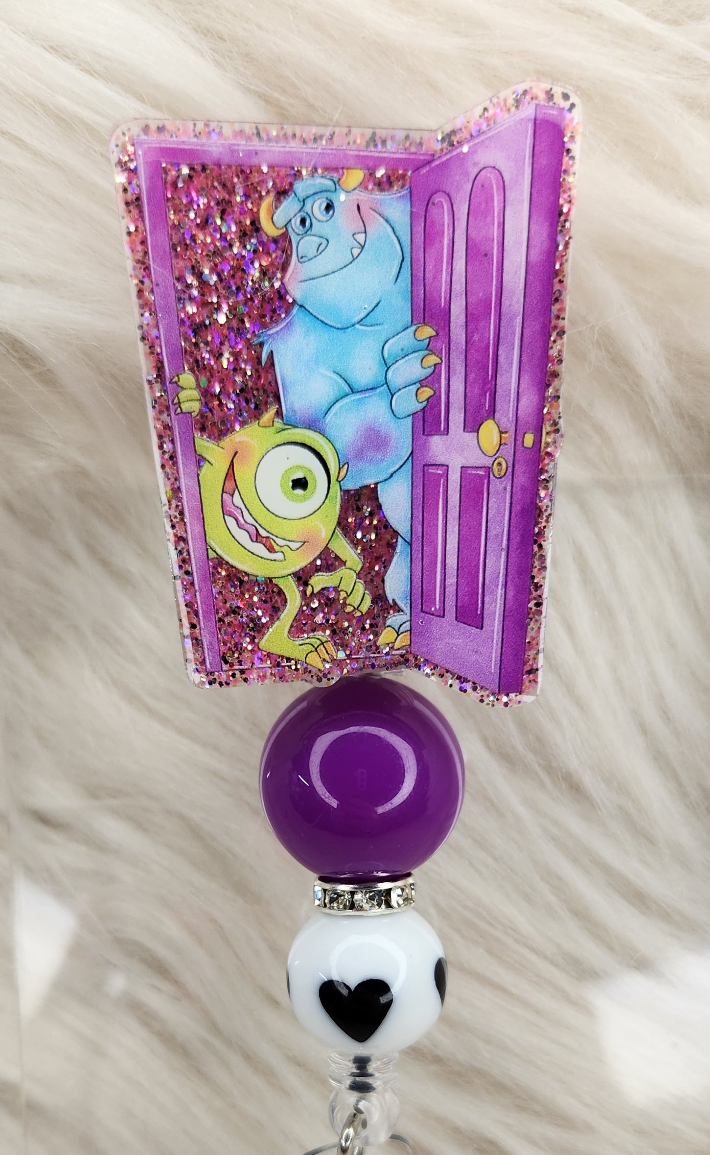 Monsters Badge Reel Face